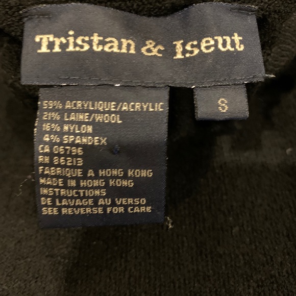 Long sleeves black tunic size small - Picture 2 of 2